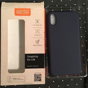 iPhone X Midnight Blue Case